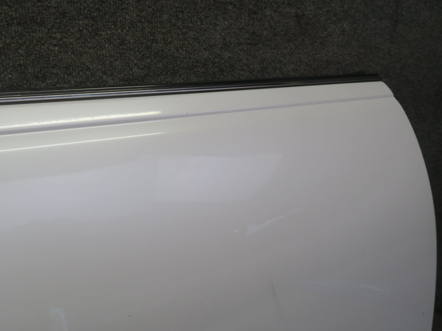 95-97 Nissan Gloria HY33 Rear Right Door Shell Panel White w Guides & Bolts OEM