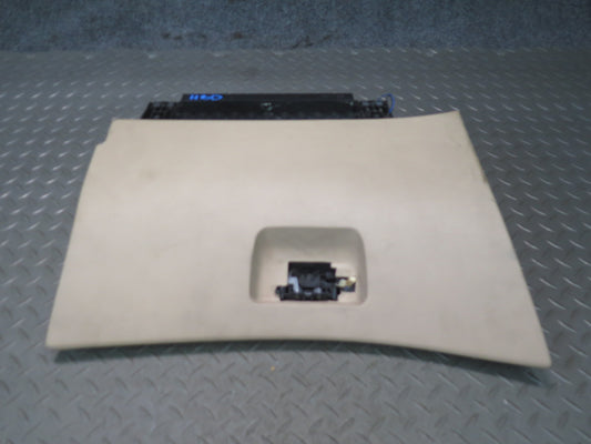01-06 BMW E46 330ci Conv Dash Glove Box Storage Compartment Door Lid Beige OEM