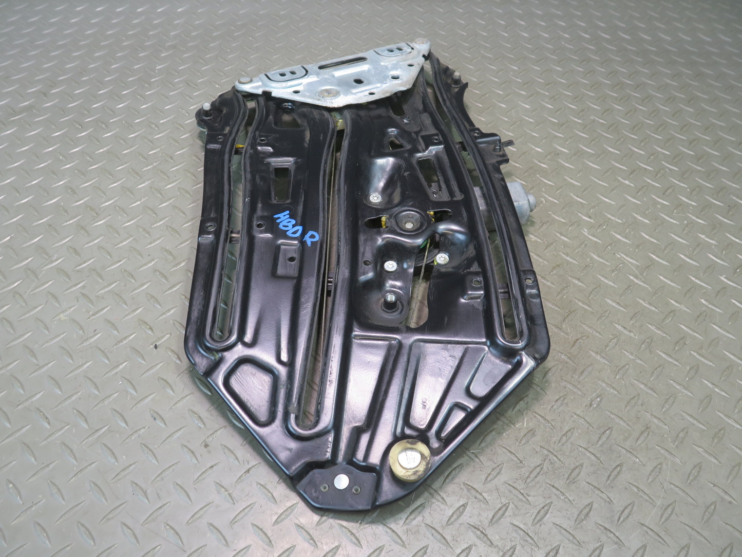 01-06 BMW E46 330ci Convertible Rear Right Quarter Window Regulator w Motor OEM
