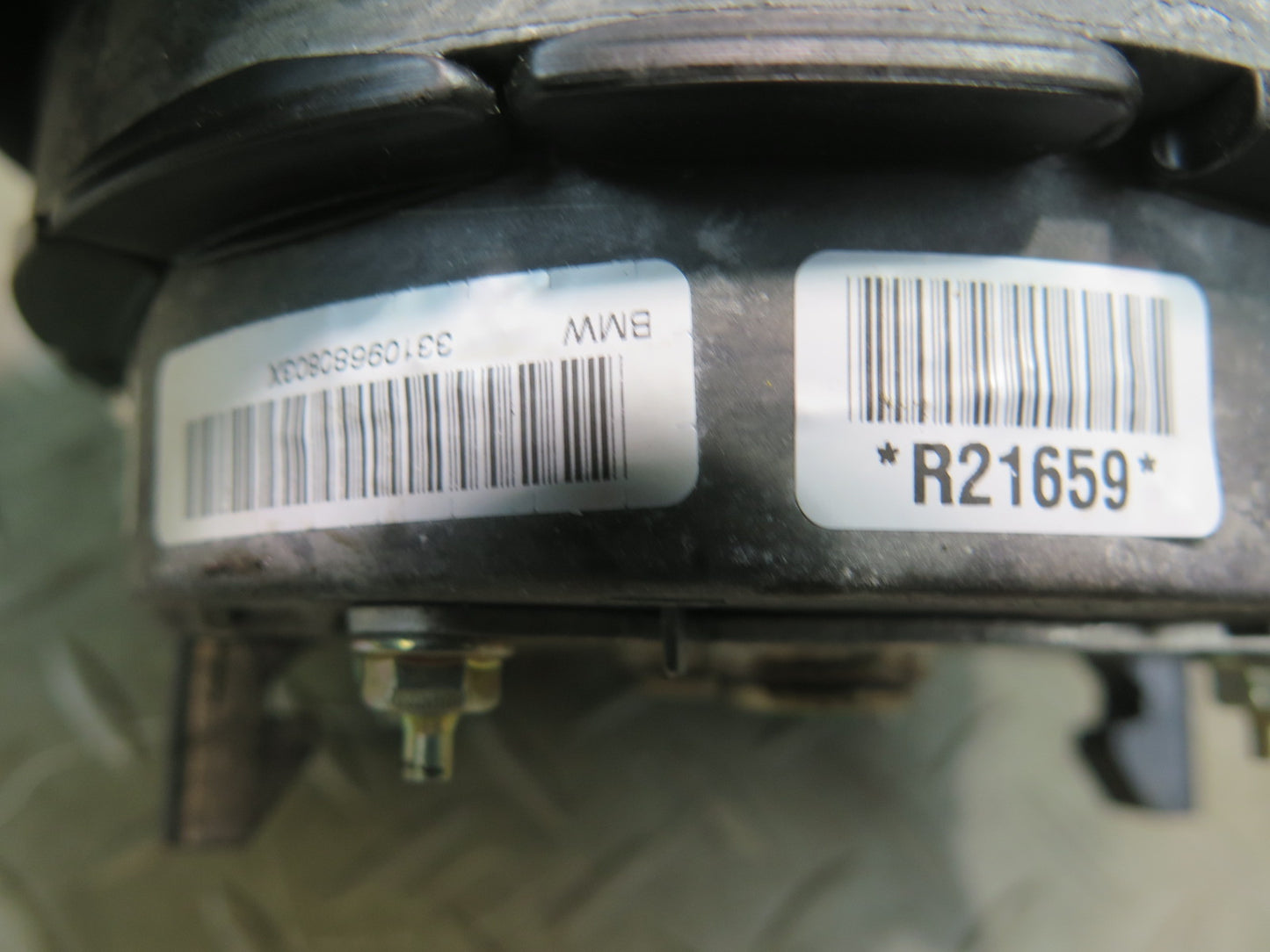 01-06 BMW 330ci E46 CONVERTIBLE FRONT LEFT DRIVER SIDE STEERING WHEEL SRS AIRBAG OEM