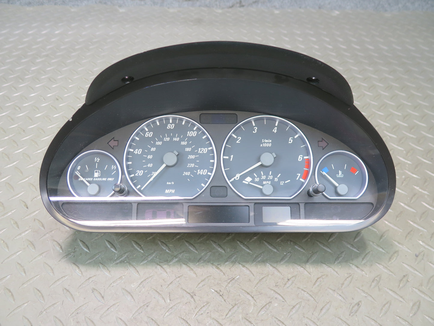 2001 BMW E46 330Ci Coupe Conv A/T Instrument Cluster Gauge Speedometer 119K OEM