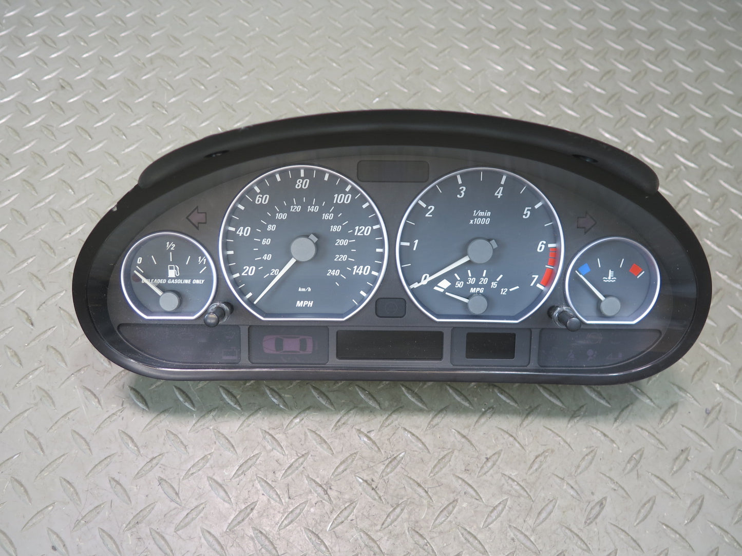 2001 BMW E46 330Ci Coupe Conv A/T Instrument Cluster Gauge Speedometer 119K OEM