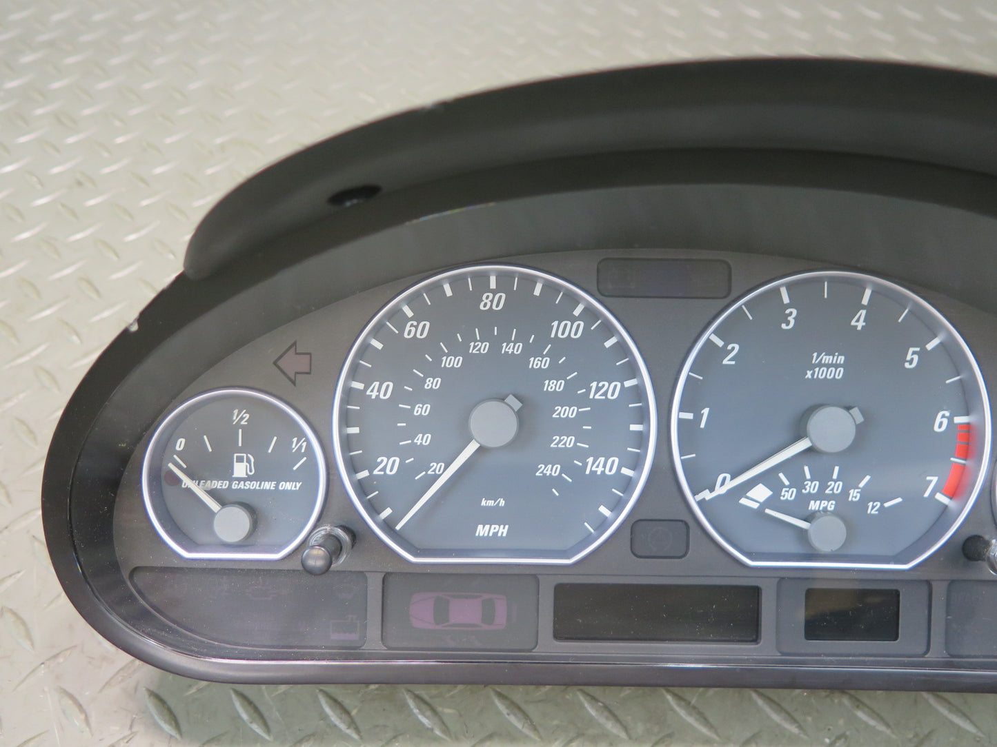 2001 BMW E46 330Ci Coupe Conv A/T Instrument Cluster Gauge Speedometer 119K OEM