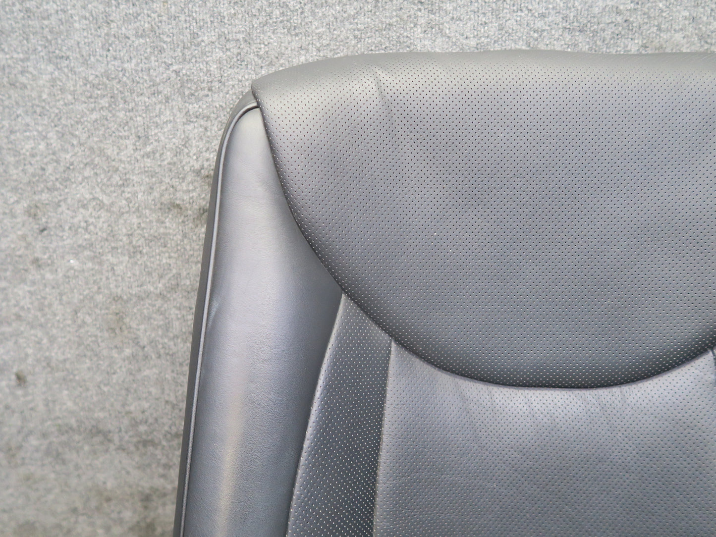 04-06 Lexus UCF30L LS430 Front Right Seat Upper Leather Cushion Black OEM