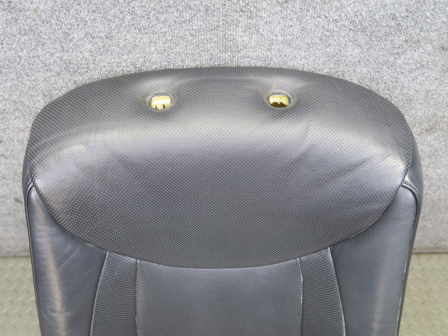 04-06 Lexus UCF30L LS430 Front Left Seat Upper Leather Cushion Black OEM