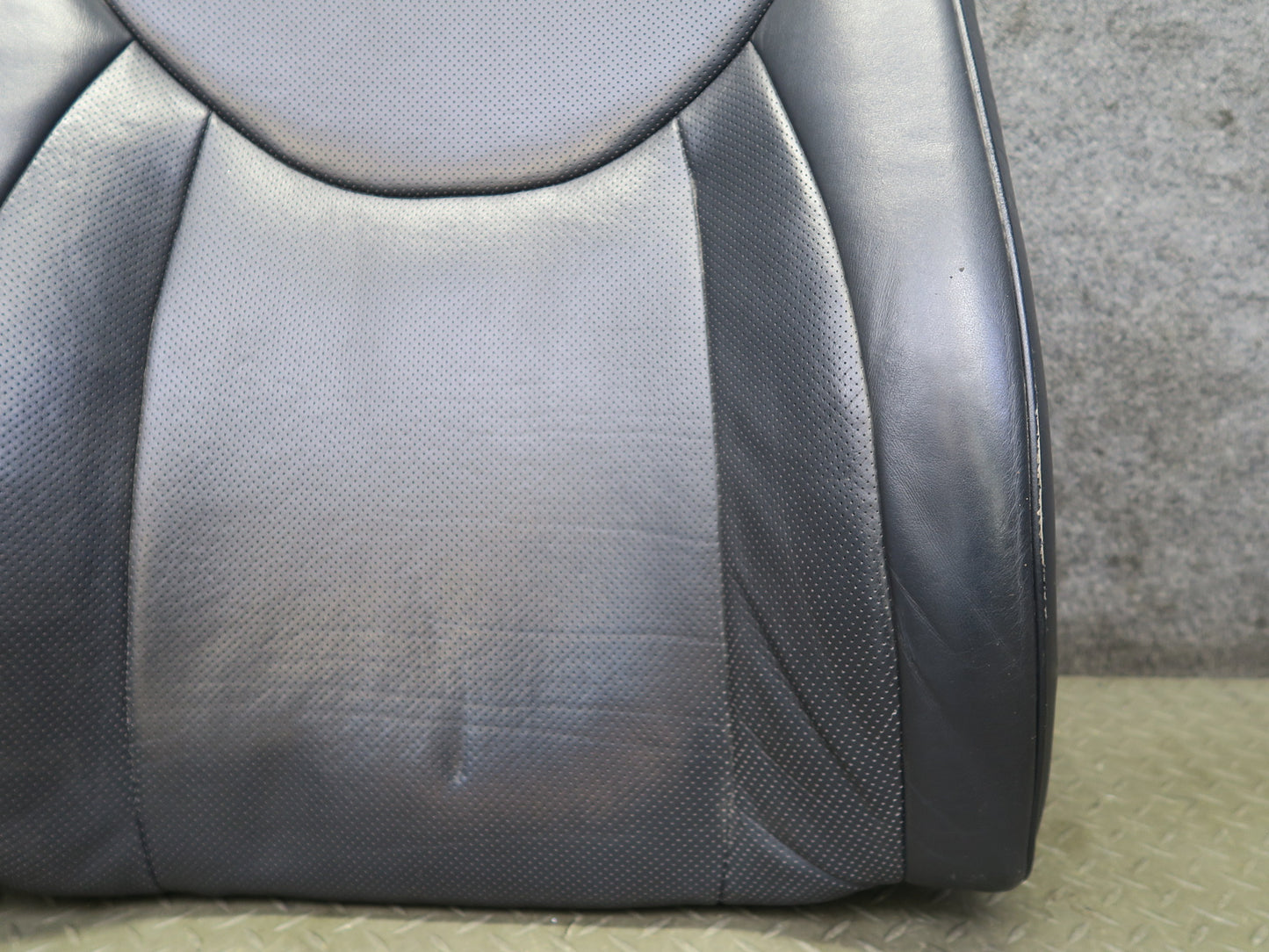 04-06 Lexus UCF30L LS430 Front Left Seat Upper Leather Cushion Black OEM