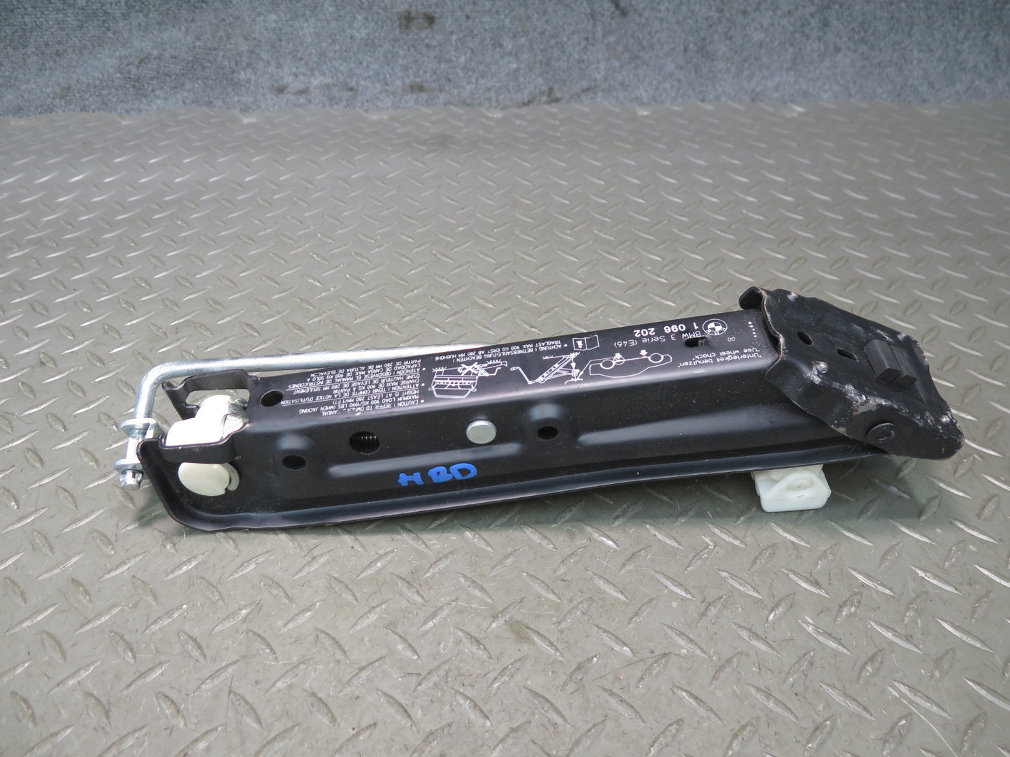 01-06 BMW E46 330ci Emergency Spare Tire Lift Jack 1096202 OEM