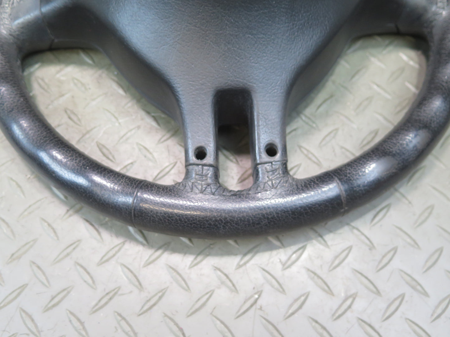 01-06 BMW E46 330ci 3-SPOKE Leather Sport Steering w Controls Black OEM