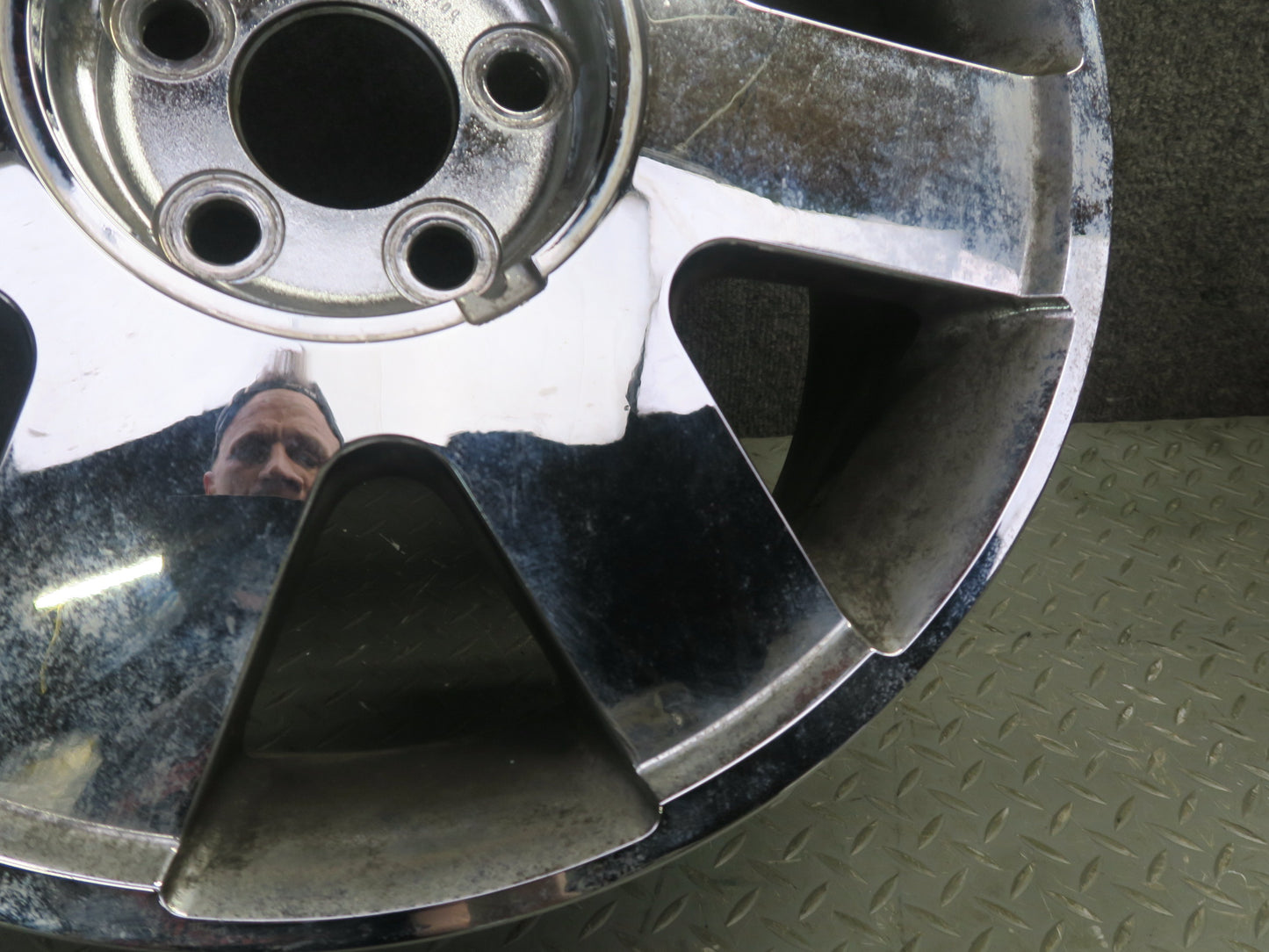 02-03 Ford Thunderbird Factory R17 17" Wheel Rim Chrome 17x7.5J ET60 OEM