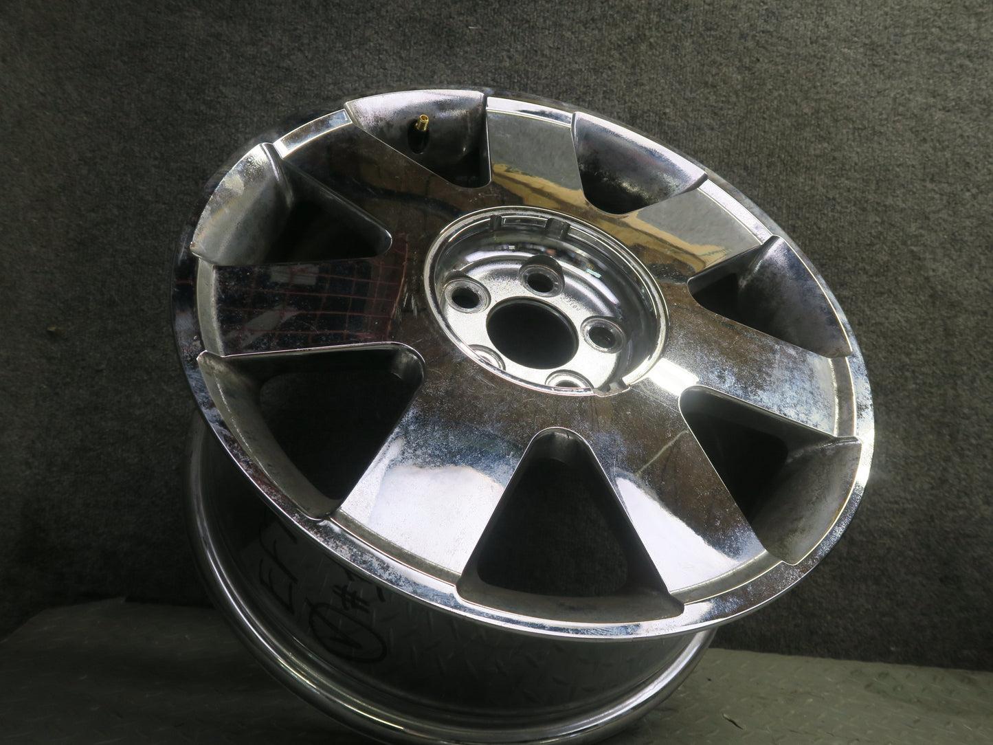 02-03 Ford Thunderbird Factory R17 17" Wheel Rim Chrome 17x7.5J ET60 OEM
