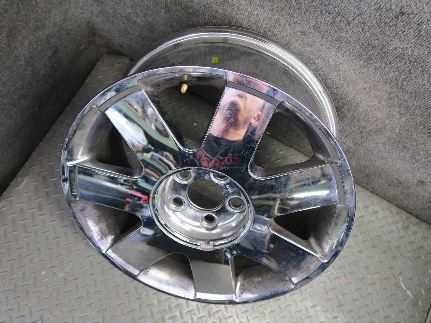 02-03 Ford Thunderbird Factory R17 17" Wheel Rim Chrome 17x7.5J ET60 OEM