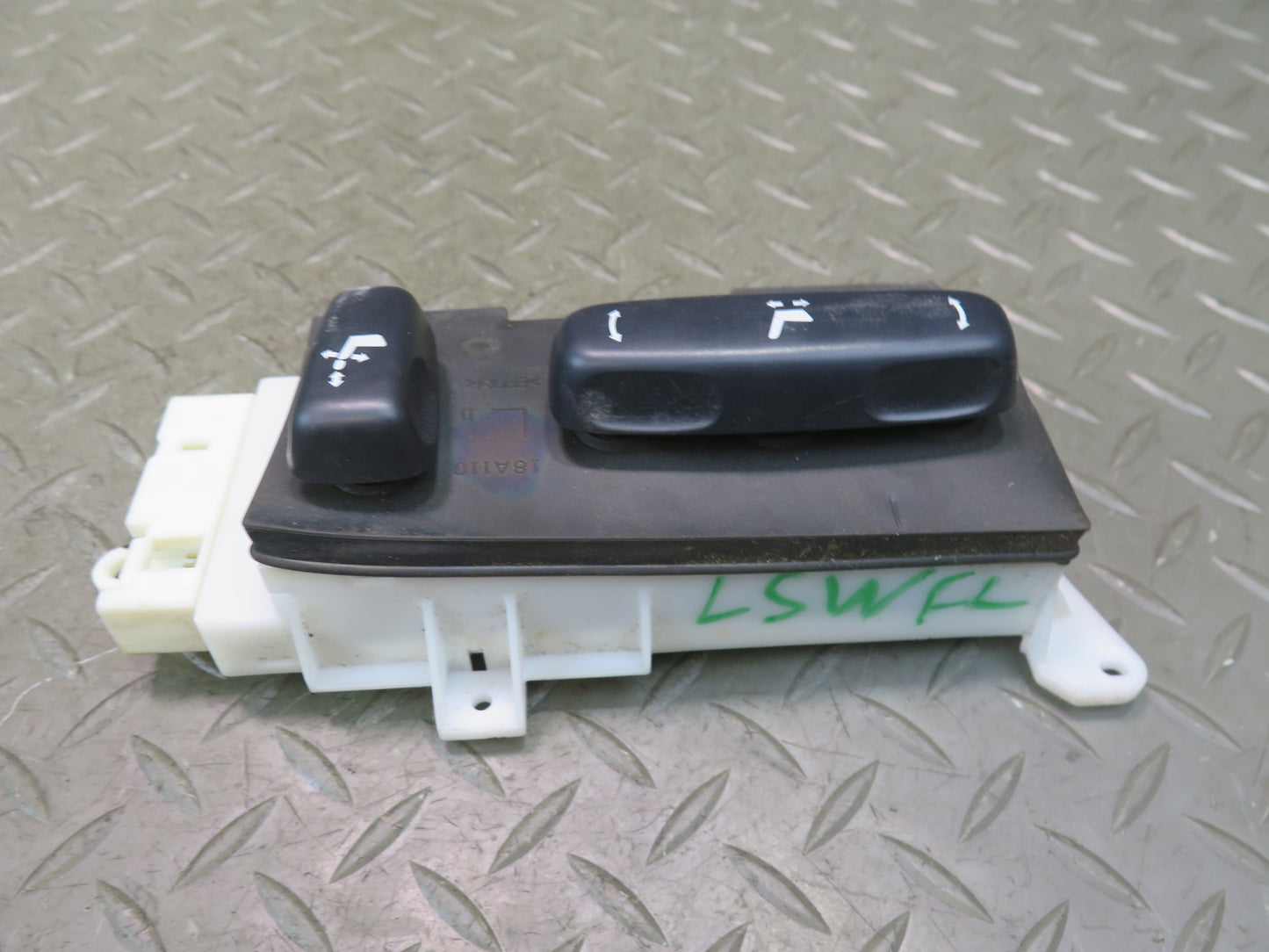 04-06 Lexus UCF30L LS430 Set of 3 Front Left Driver Seat Switch Black OEM