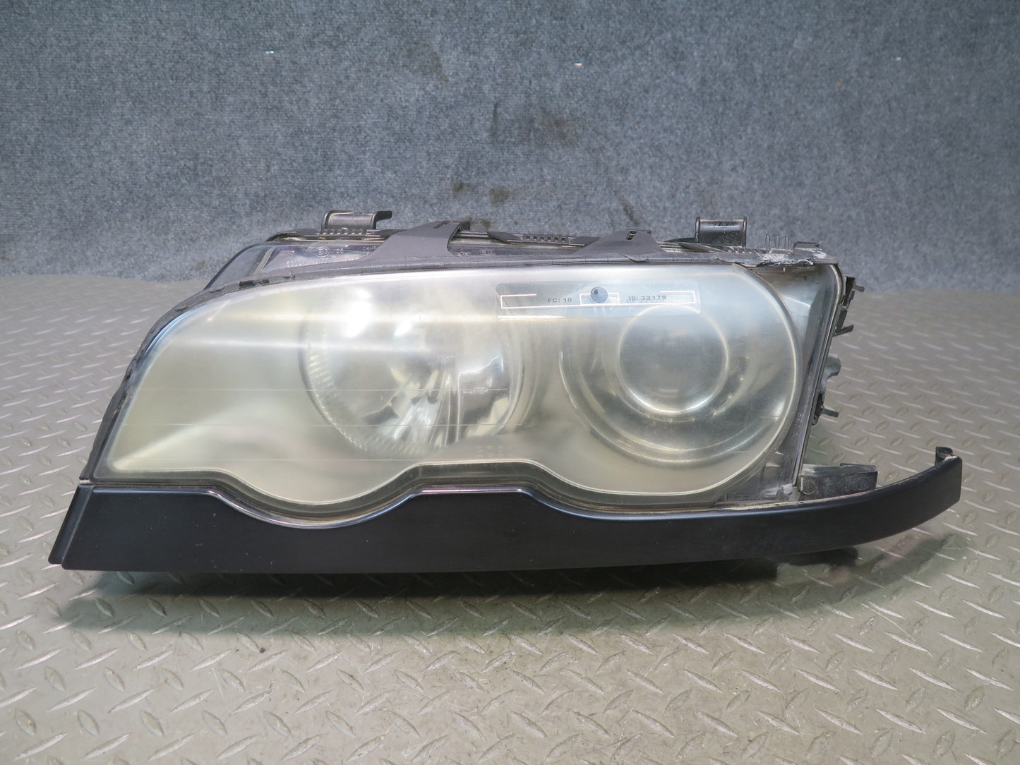 2001 BMW E46 330ci Coupe Convert Front Left Xenon HID Headlight Lamp w Trim OEM