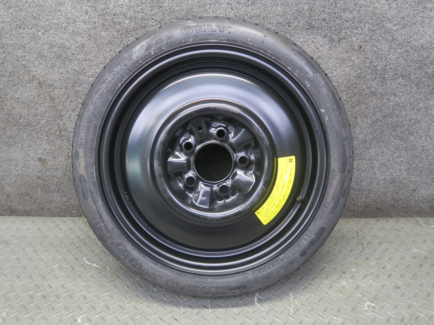96-98 Nissan Stagea WGC34 Spare Tire R16" Wheel Rim 16x4T T125/70 96M OEM