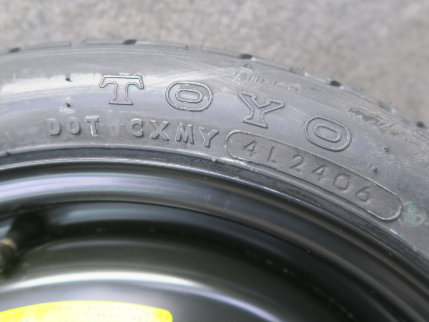 96-98 Nissan Stagea WGC34 Spare Tire R16" Wheel Rim 16x4T T125/70 96M OEM