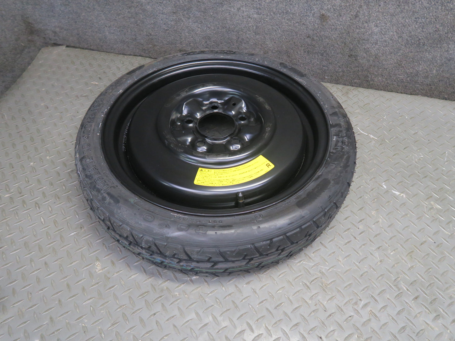 96-98 Nissan Stagea WGC34 Spare Tire R16" Wheel Rim 16x4T T125/70 96M OEM