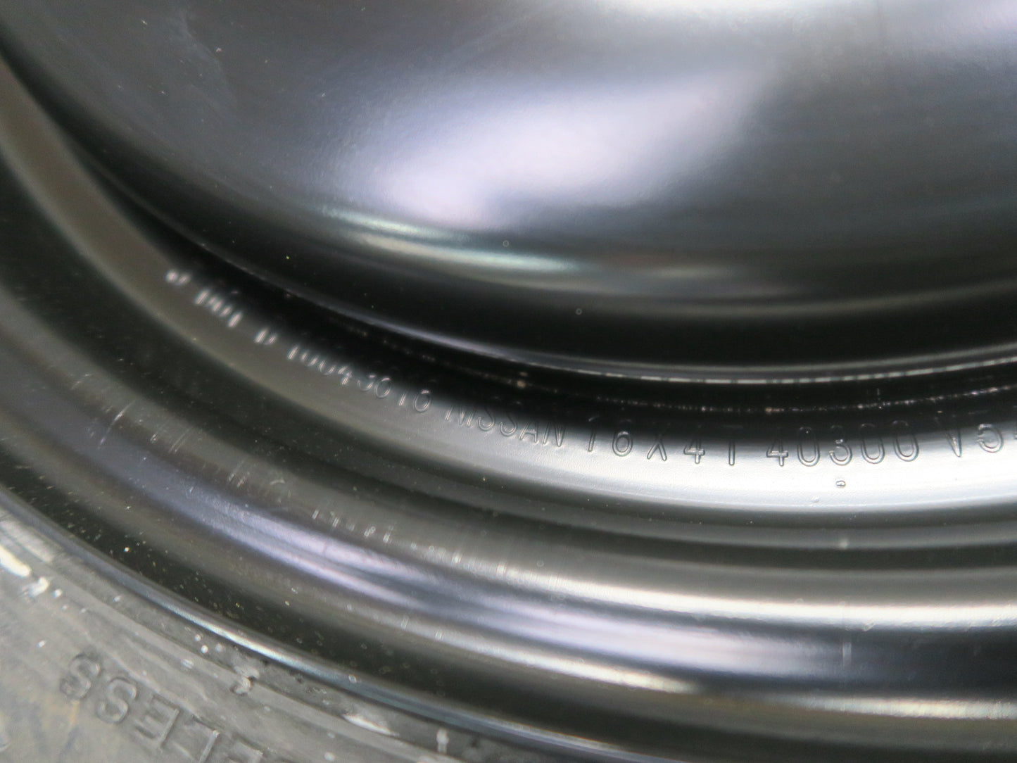 96-98 Nissan Stagea WGC34 Spare Tire R16" Wheel Rim 16x4T T125/70 96M OEM