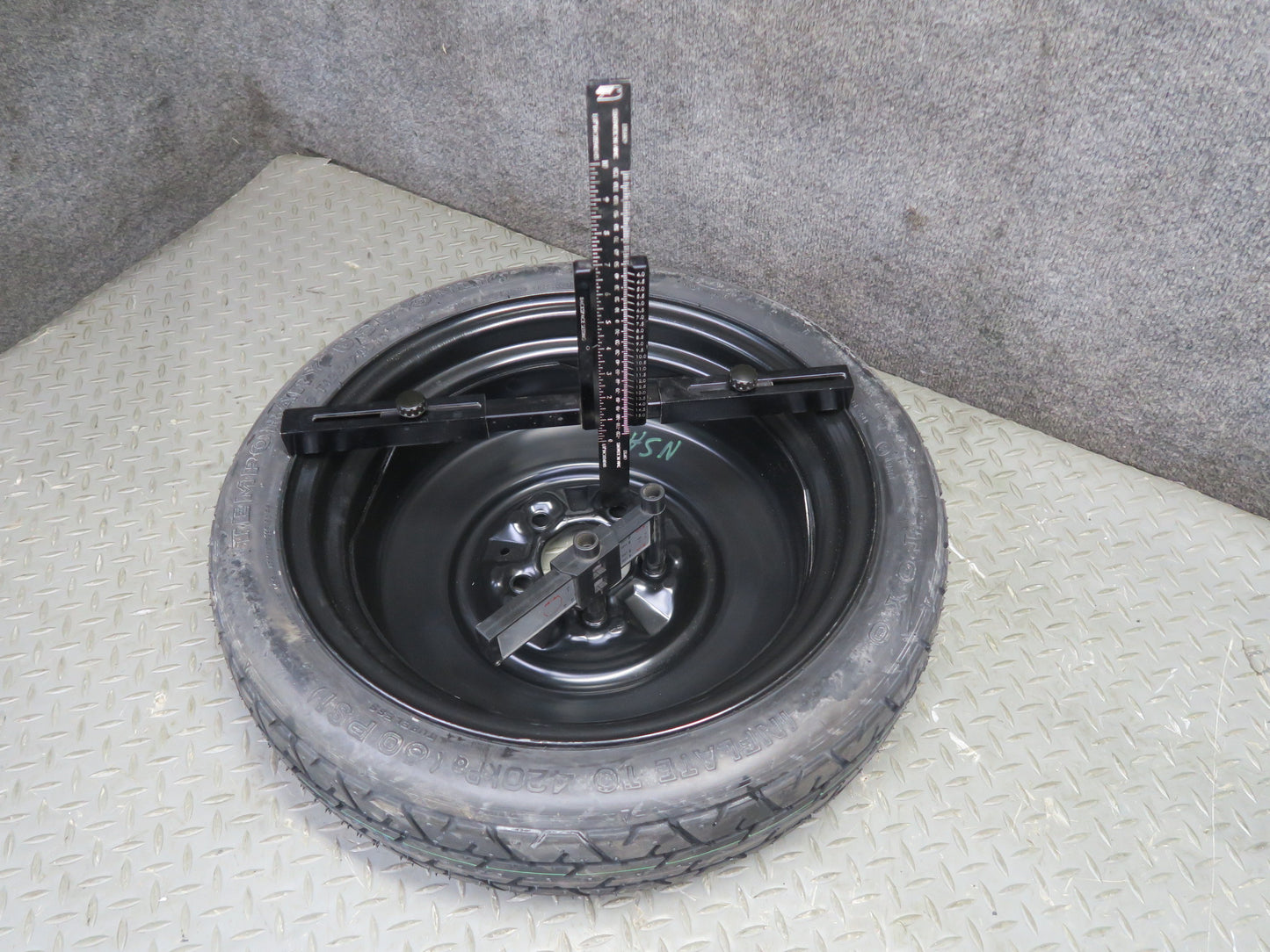 96-98 Nissan Stagea WGC34 Spare Tire R16" Wheel Rim 16x4T T125/70 96M OEM