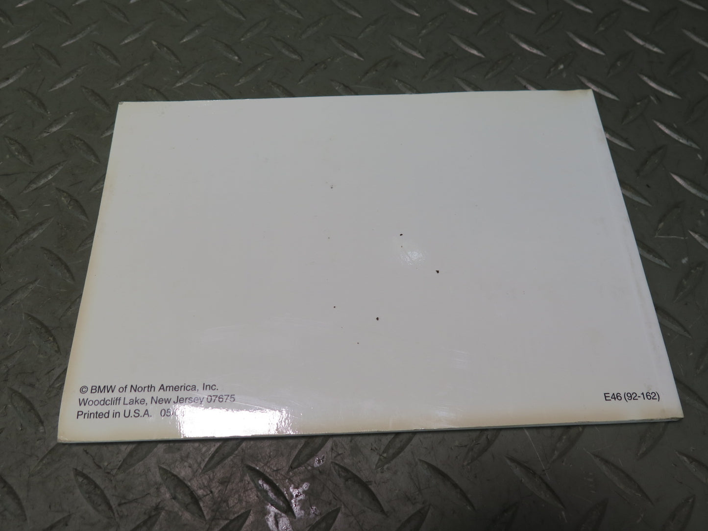 2001 BMW E46 330ci Owners Operator Guide Manual Book Set w Black Case OEM