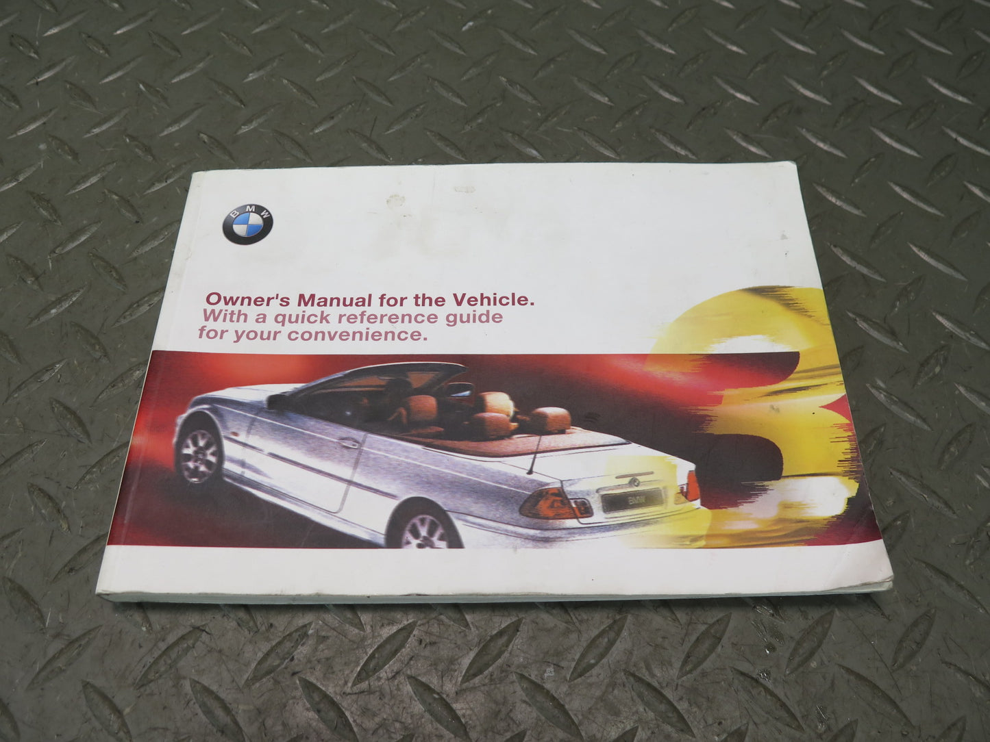 2001 BMW E46 330ci Owners Operator Guide Manual Book Set w Black Case OEM