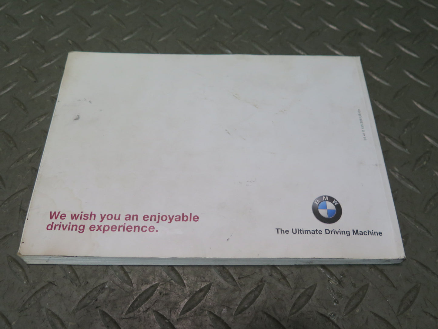 2001 BMW E46 330ci Owners Operator Guide Manual Book Set w Black Case OEM