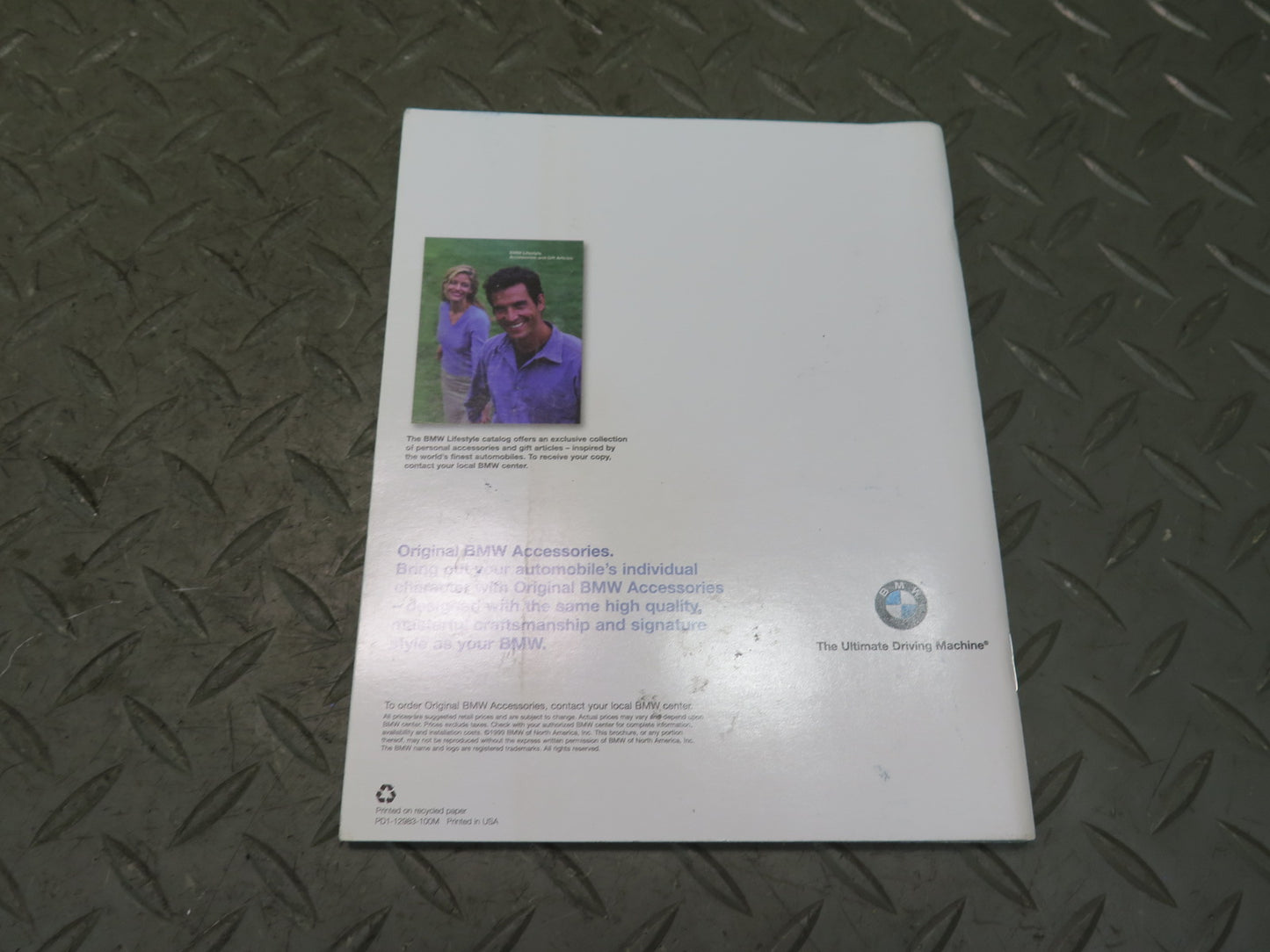 2001 BMW E46 330ci Owners Operator Guide Manual Book Set w Black Case OEM