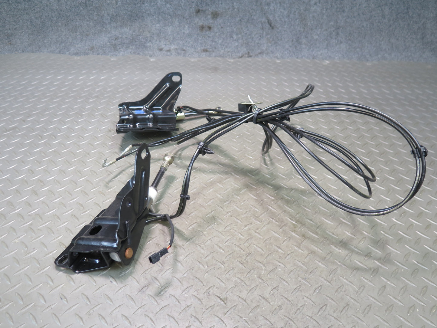 01-06 BMW E46 330ci Convertible TOP Roof Left & Right Hydraulic Cylinder Set OEM