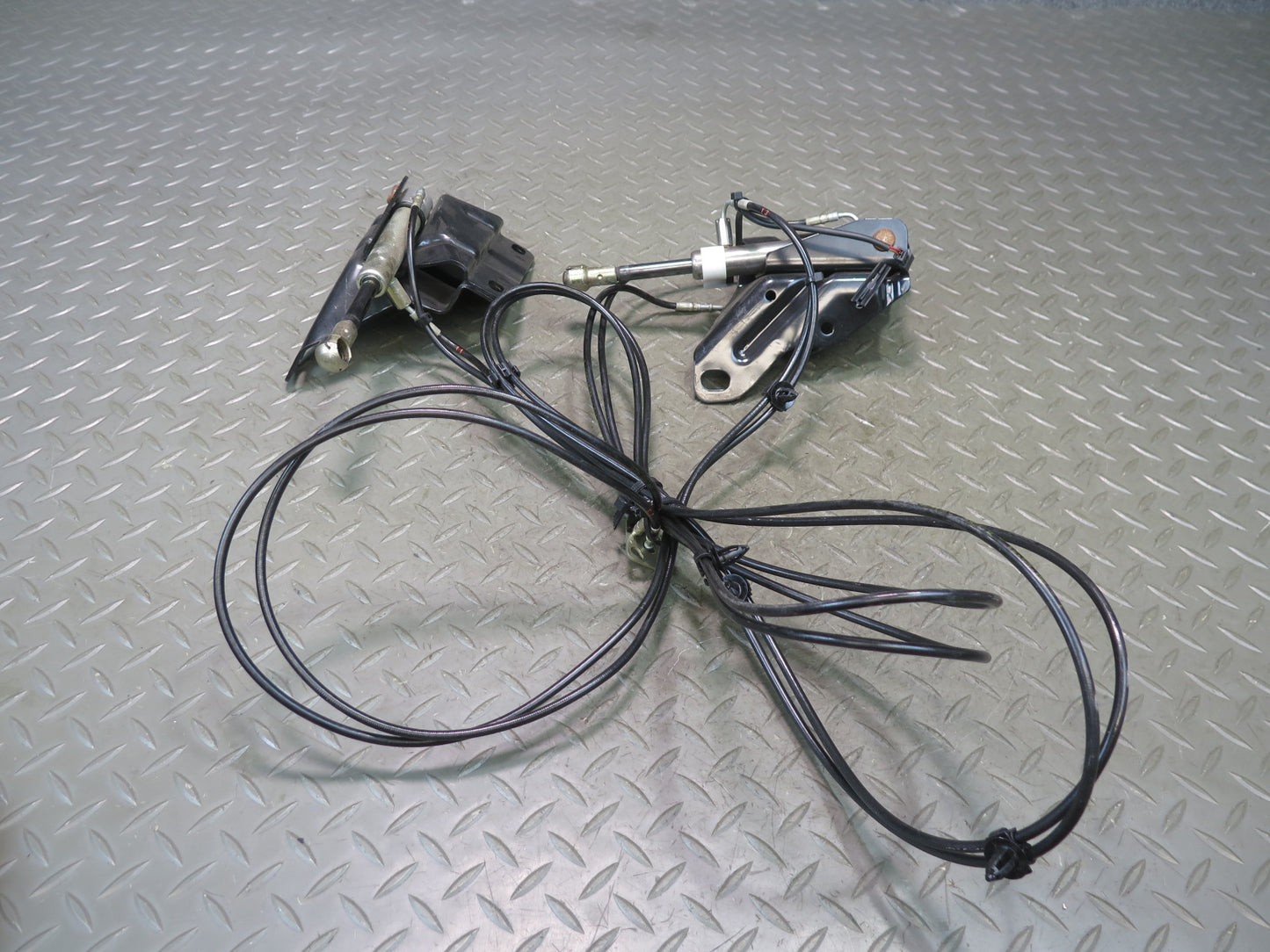 01-06 BMW E46 330ci Convertible TOP Roof Left & Right Hydraulic Cylinder Set OEM