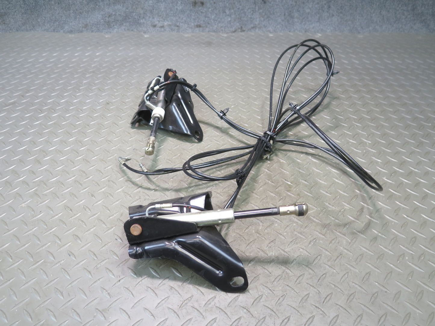 01-06 BMW E46 330ci Convertible TOP Roof Left & Right Hydraulic Cylinder Set OEM