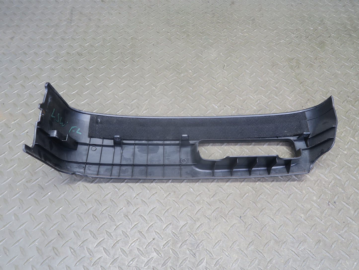 04-06 Lexus LS430 UCF30L Set of 3 Front Left Driver Seat Lower Trim Black OEM