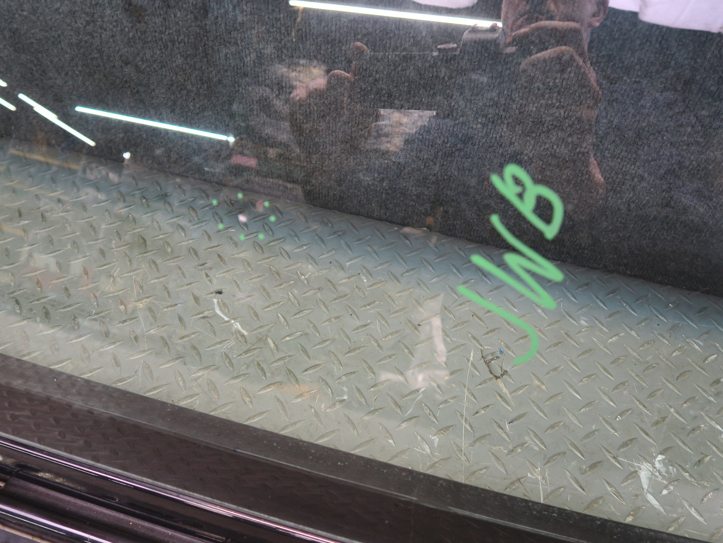 07-10 Jeep Wrangler JK Front Windshield Glass Window Frame OEM