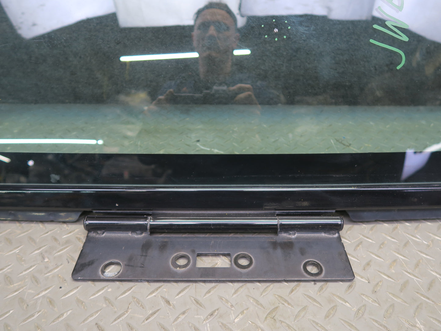 07-10 Jeep Wrangler JK Front Windshield Glass Window Frame OEM