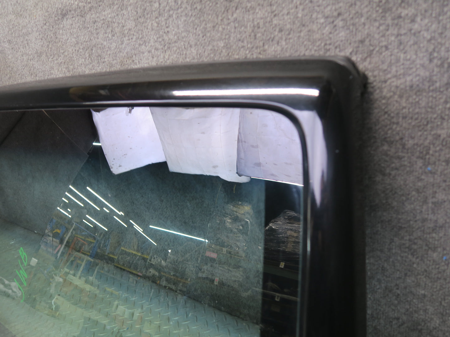 07-10 Jeep Wrangler JK Front Windshield Glass Window Frame OEM