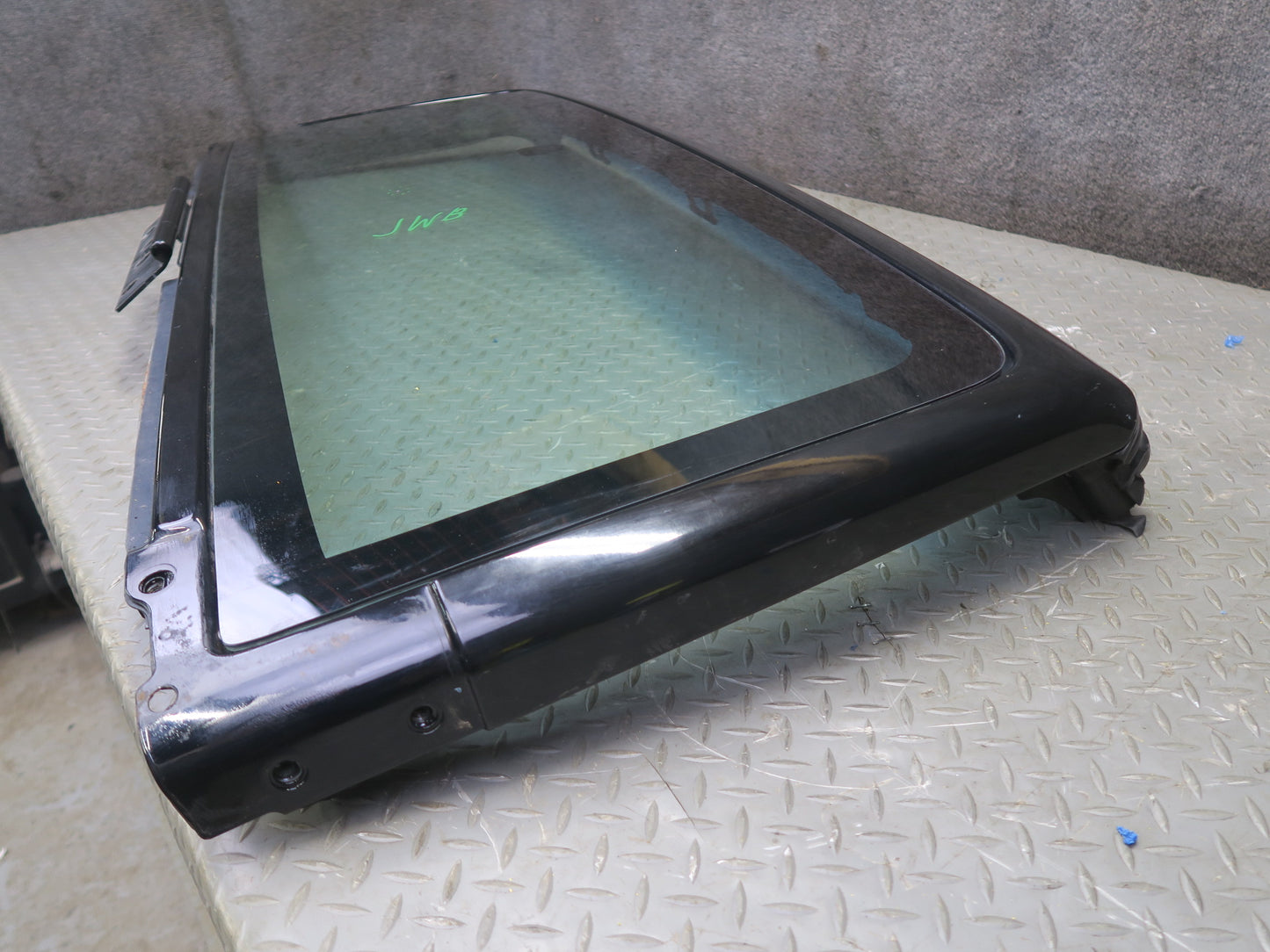 07-10 Jeep Wrangler JK Front Windshield Glass Window Frame OEM