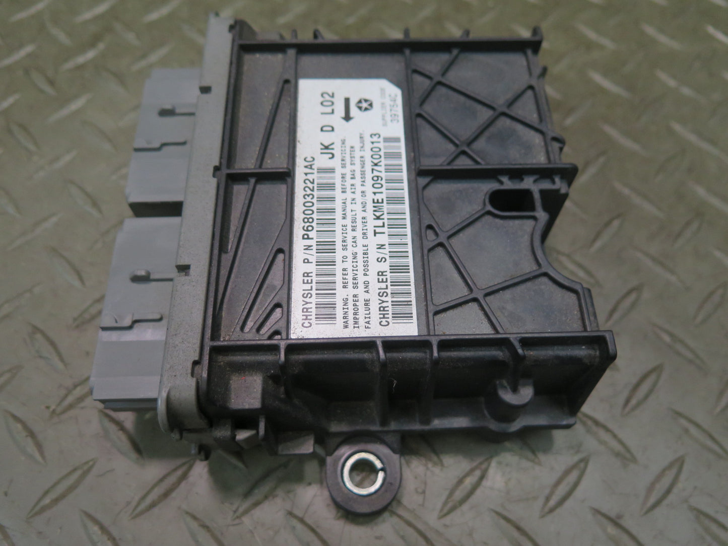 2007 Jeep Wrangler JK Chassis ECU Control  Module 68003221AC OEM