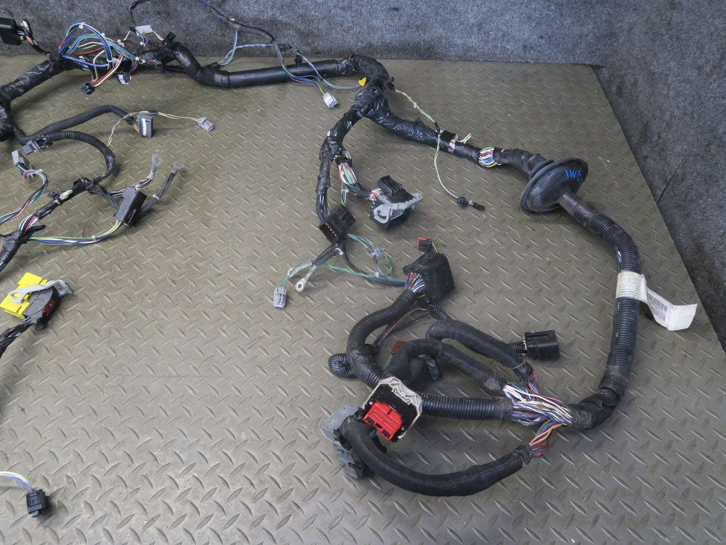 07-08 Jeep Wrangler JK Instrument Panel Under Dash Wire Wiring Harness OEM