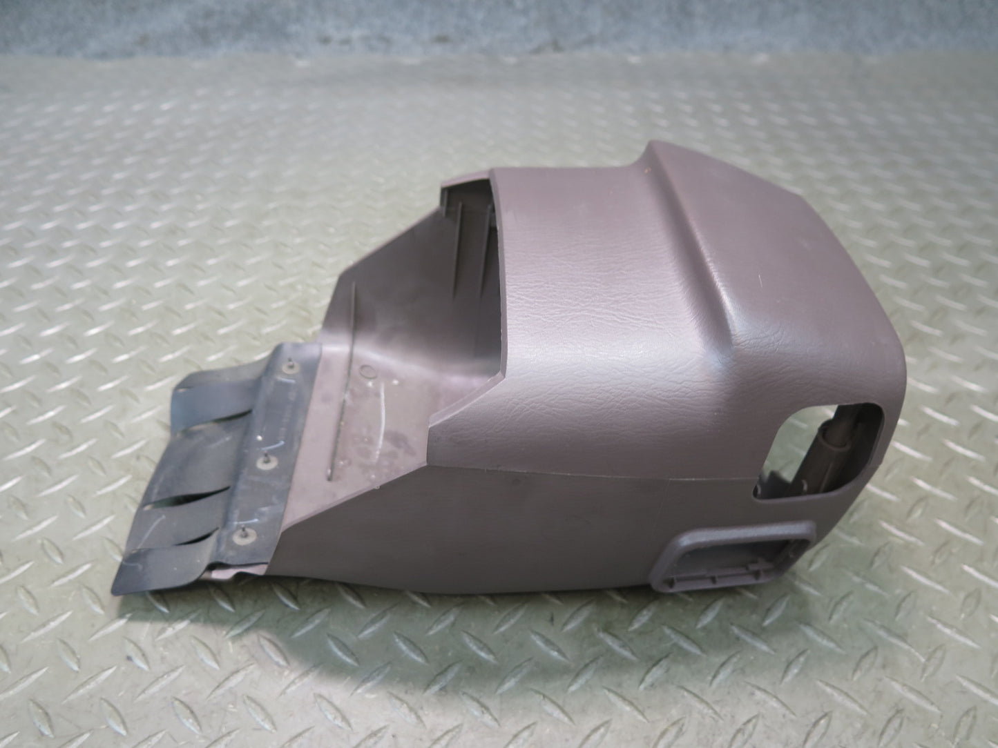 95-97 Nissan Gloria HY33 VIP Steering Column Upper & Lower Trim Cover Brown OEM