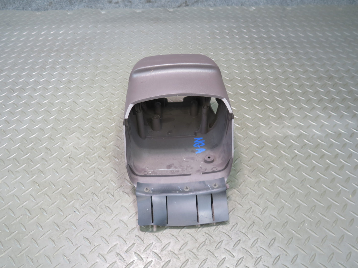 95-97 Nissan Gloria HY33 VIP Steering Column Upper & Lower Trim Cover Brown OEM