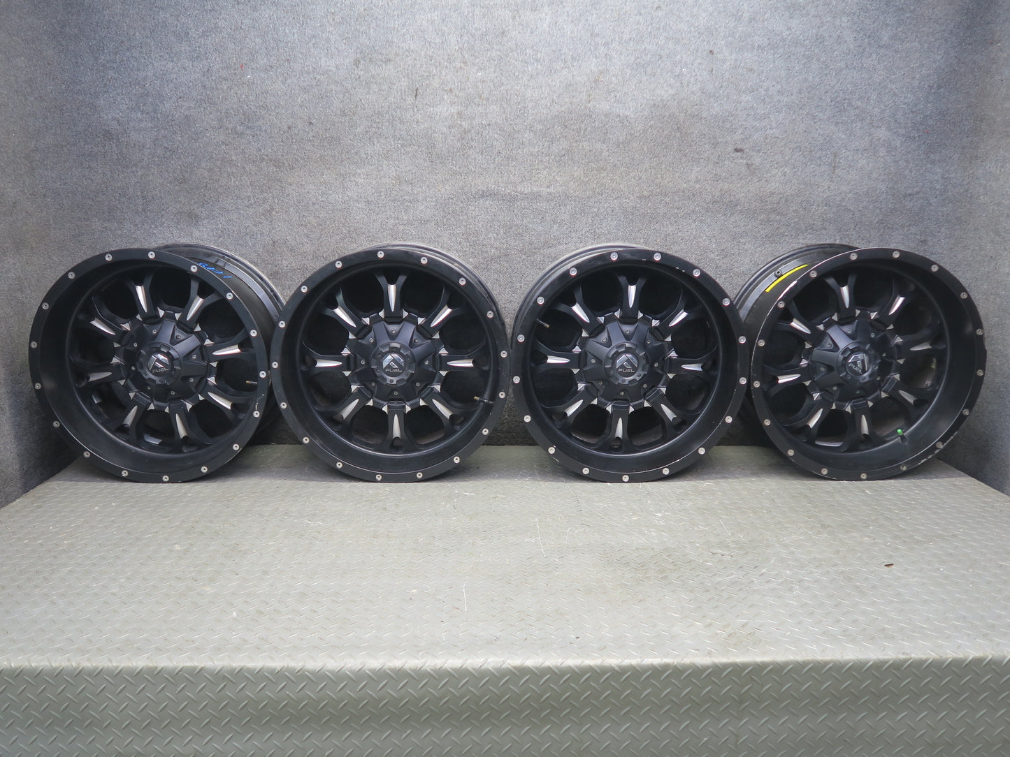 Set of 4 Fuel Offroad D517 Krank R20" Wheel Rim 20x10J ET-26 5x127