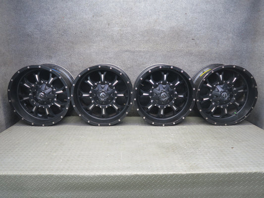 Set of 4 Fuel Offroad D517 Krank R20" Wheel Rim 20x10J ET-26 5x127