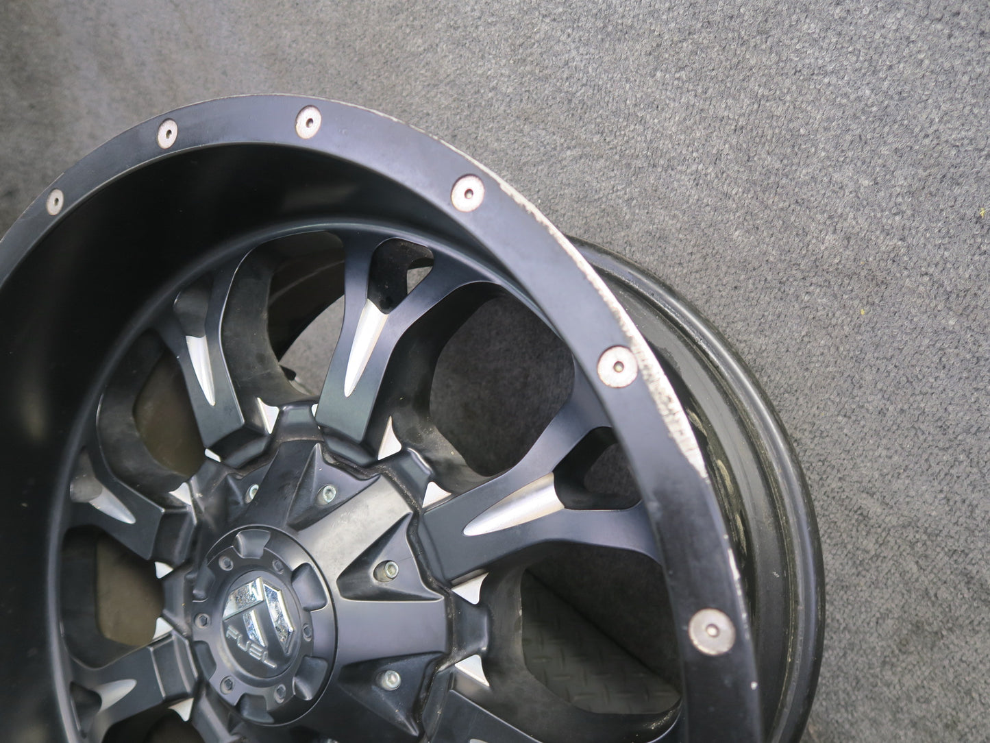 Set of 4 Fuel Offroad D517 Krank R20" Wheel Rim 20x10J ET-26 5x127