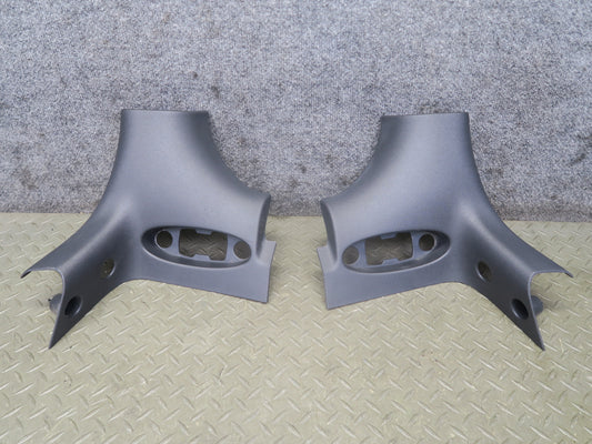 07-10 Jeep Wrangler JK Set of 2 Front Interior Upper A Pillar Trim Panel OEM