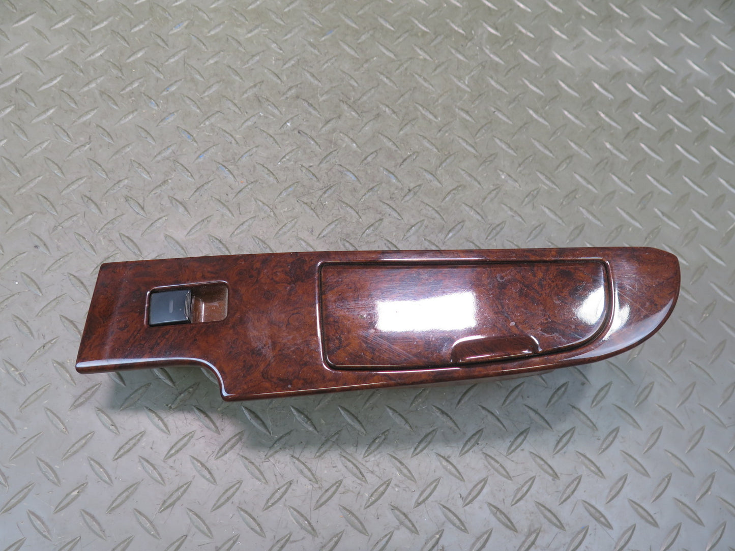 95-97 Nissan Gloria HY33 Front & Rear Door Window Switch w Wood Trim Set OEM