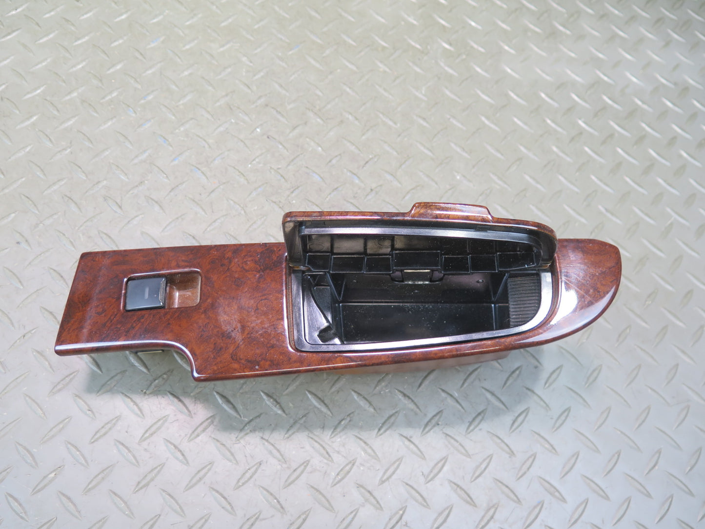 95-97 Nissan Gloria HY33 Front & Rear Door Window Switch w Wood Trim Set OEM