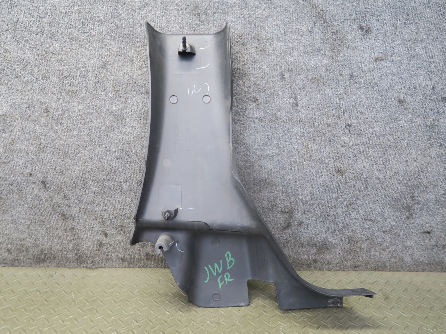 07-10 Jeep Wrangler JK 2-DOOR Set of 2 Interior B Pillar Trim Cover Panel OEM