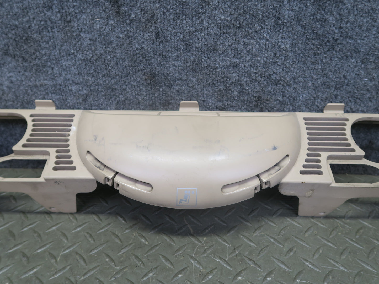 01-06 BMW E46 330ci Convertible Rear Seat Rollover Bar Trim Cover 8204279 OEM