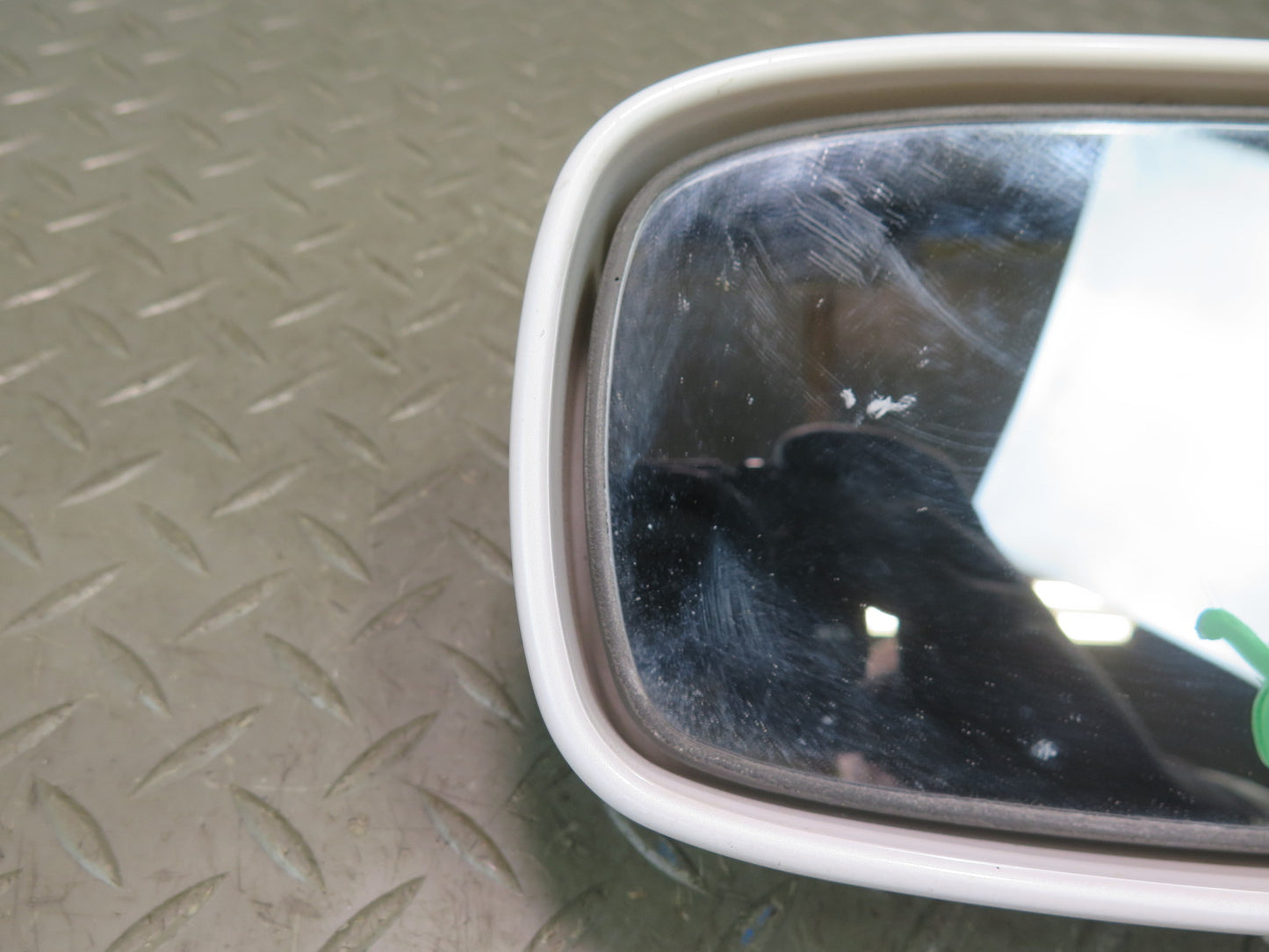 95-97 Nissan Gloria HY33 Front Right Door Side View Power Mirror White OEM