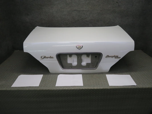 95-97 Nissan Gloria HY33 Rear Trunk Deck Lid Shell Panel Cover White Assmbly OEM