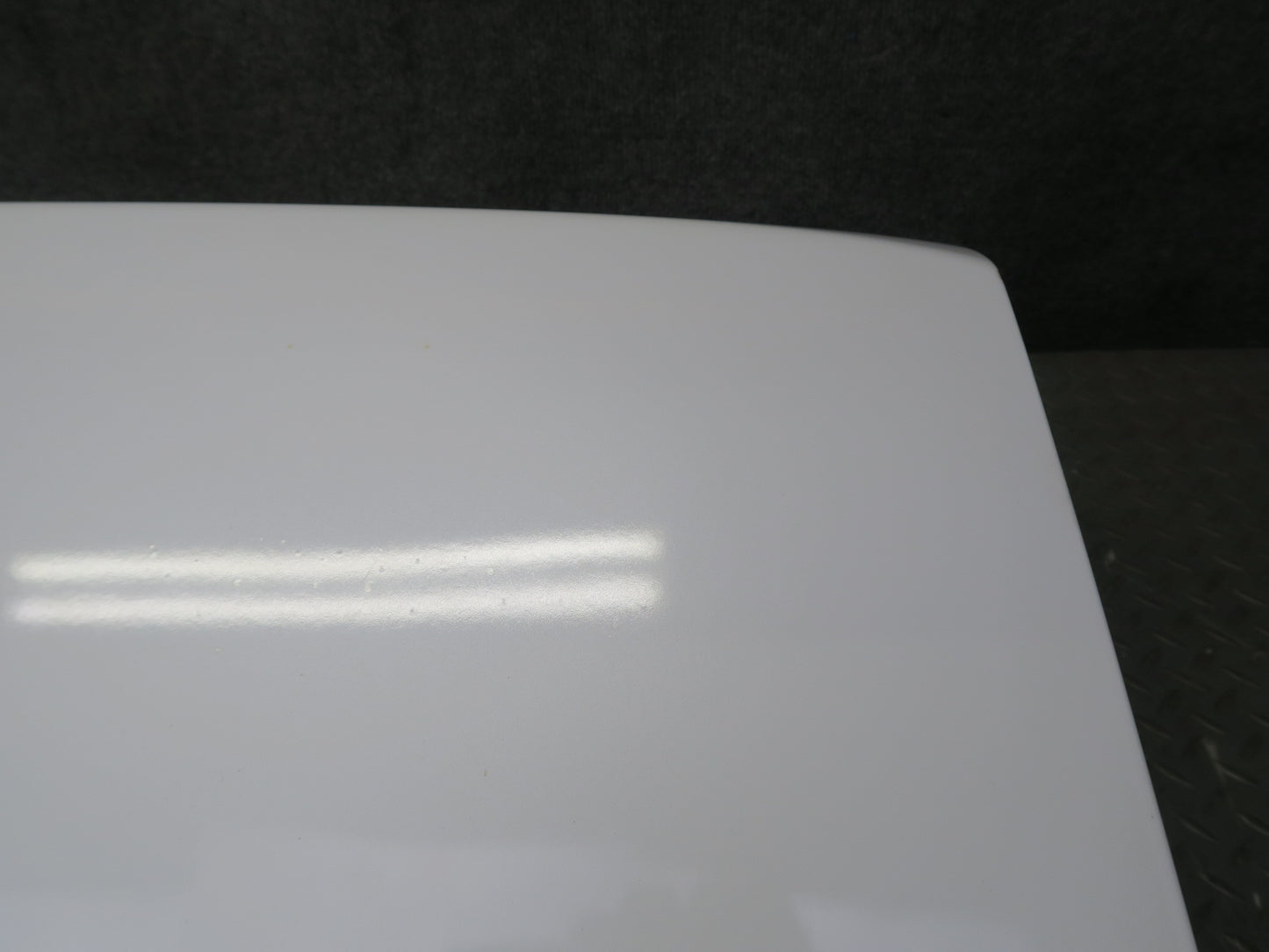 95-97 Nissan Gloria HY33 Rear Trunk Deck Lid Shell Panel Cover White Assmbly OEM