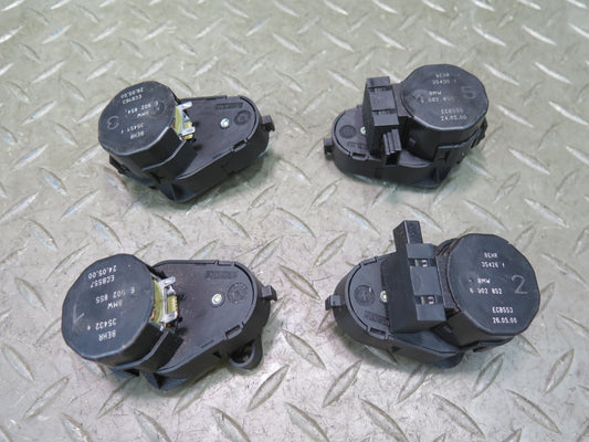 01-06 BMW E46 330Ci Set of 4 A/C Heater Flap Door Servo Actuator Motor OEM